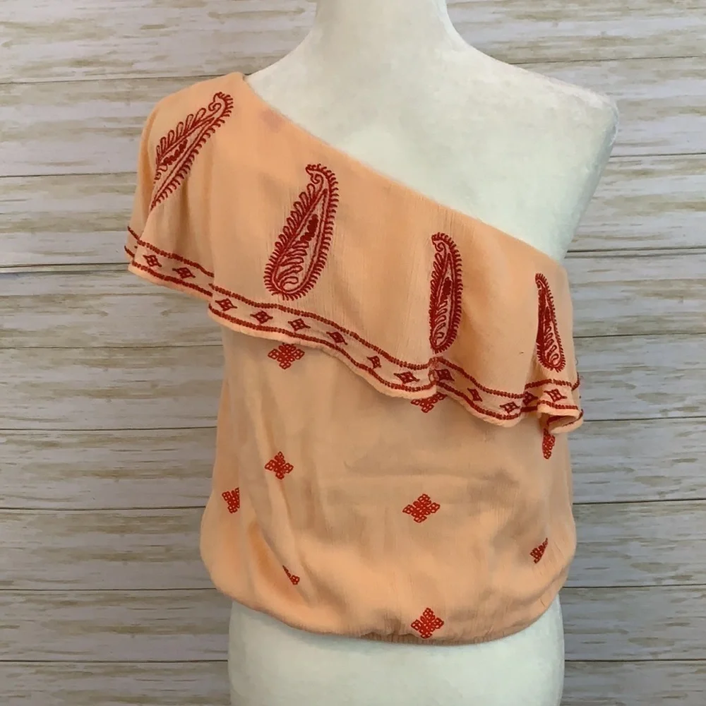 Free People One Shoulder Top